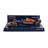 Voiture Miniature de Collection - MINICHAMPS 1/43 - RED BULL RB18 - Mexican GP 2022 - Blue / Red / Yellow - 417222011