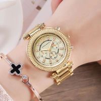 Hannah Martin femmes montres de luxe strass Quartz bracelet en acier inoxydable montre-bracelet pour femmes