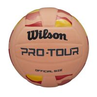 Ballon Wilson Pro Tour - blanc/multicolore - Taille 5