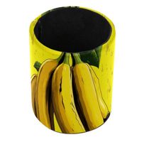 Gobelet rond élégant à motif banane pour l'école, le bureau et la maison – Porte-pinceau de maquillage 36