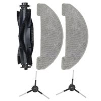VACTIDY-Kit d'accessoires pour Aspirateur Robot laveurT8-Brosse latérale * 2 + Brosse à rouleau * 1 + Serpillière* 2