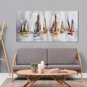 TOILE TABLEAUX bateau navire ancien voilier 50x70 cm EUR 36,99