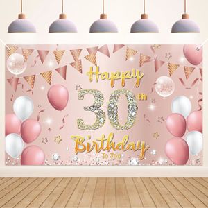 Guirlande fanions thème 30 ans - Guirlande et décoration papier