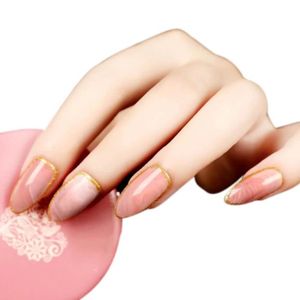 24pcs Artificielle Faux Ongles Nail Art Conseils Pointu