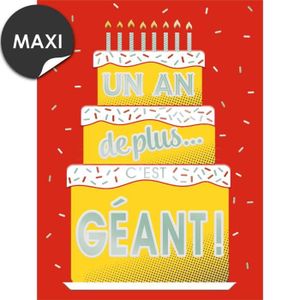 Grande Carte Anniversaire Cdiscount Grande Carte Anniversaire Cdiscount