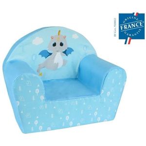 FUN HOUSE T'CHOUPI Fauteuil Club Enfant - Origine France, L52 X P33 X H42 Cm