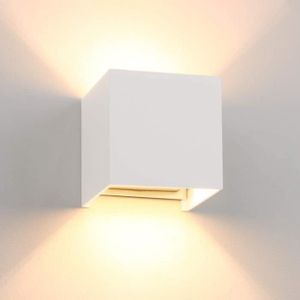 Blanc Klighten Appliques Murales Interieur LED Lampe 36W 40CM Moderne Applique Murale pour Chambre Maison Couloir Salon Blanc chaud 3000K 