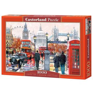 PUZZLE Puzzle 1000 pièces - CASTORLAND - Londres Collage 