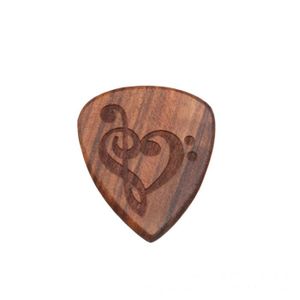 Médiator Pour Guitare Hense Picks "Milk Stone" - Épaisseur 2.0mm, Forme Classique, Galalithe (corne Artificielle)