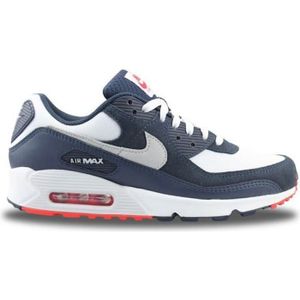 BASKET Basket Nike Air Max 90 Navy Crimson - NIKE - DM0029-400 - Bleu - Cuir - Lacets - Mixte