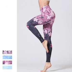 PANTALON DE SPORT Pantalon de sport,Pantalon de yoga femme fleur tai