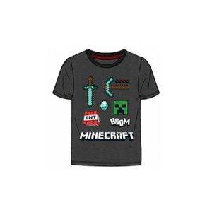 T-SHIRT T-shirt garçon à manches courtes Minecraft TNT - g