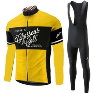 MAILLOT DE CYCLISME Maillot de Cyclisme Manches Longue + Cuissard Vélo