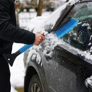 Pelle de balayage de neige amovible pour voiture avec poignée en