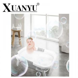 BAIGNOIRE  XUANYU-Bain Bébé-Baignoire bébé avec support 20cm-Pliable-Baignoire pour bébé sur pied sécurisée pour votre bébé 