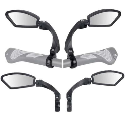 Lot De 2 Rétroviseurs De Vélo Pliables, Rotatifs 360°, Pour Guidon 18-22 Mm – Ville, VTT, électrique