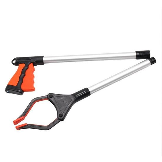Pince Longue 82cm Awsuc Avec Aimant - Outil De Préhension Pliable Pour Personnes Âgées, Handicapés