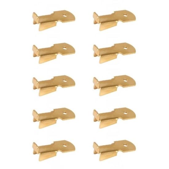 5 Écrous Caoutchouc Silentbloc M6 - Anti-Vibration Pour Carénage Moto/Voiture - Néoprène Et Laiton