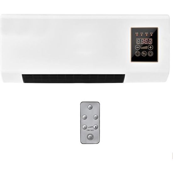 EJ.life Mini climatiseur mural Climatiseur et Chauffage Mini Split avec Télécommande Climatiseur Mural Unité de outillage fixe