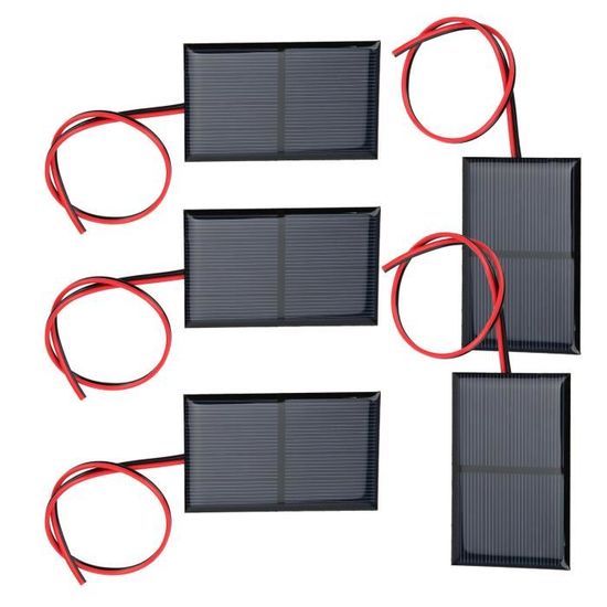 Kit Panneau Solaire DIY 0.65W 1.5V – Époxy Avec Câble – Neuf