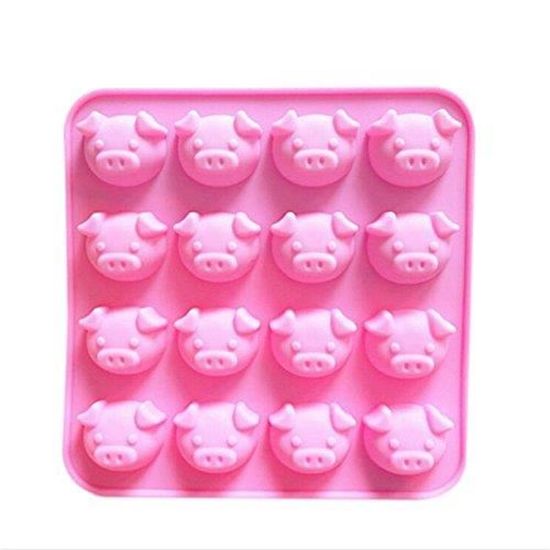 Moule à Gâteau En Silicone Forme Animaux - Réutilisable, Sécurité Four Et Micro-ondes, Pour Pâtisserie Et Loisirs Créatifs