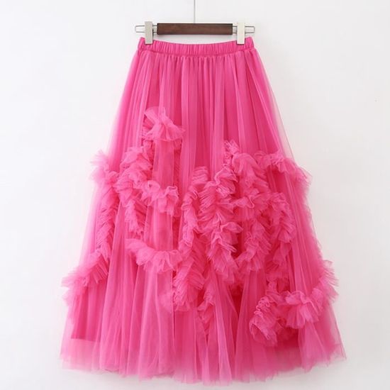 Tutu mi long femme clearance