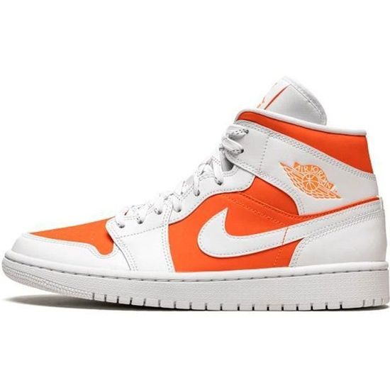 Basket Air-Jordan Mid SE Bright Citrus Air-Jordan Mixte