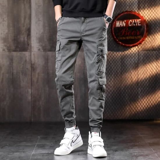 Pantalon Randonnée Craghoppers Homme - Gris, Taille W40, Multi-poches, Jambes Droites