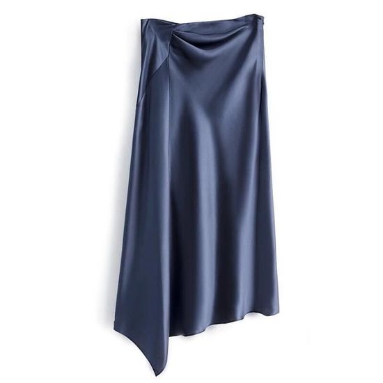 Jupe Mi-longue Vintage Blumarine En Soie Cristal - Taille 42 (US 6) Beige à Motifs Floraux Et Perles