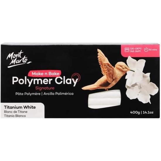 Pâte Polymère Métallique Mont Marte - 10 Couleurs 100g Pour Modelage Et Bricolage