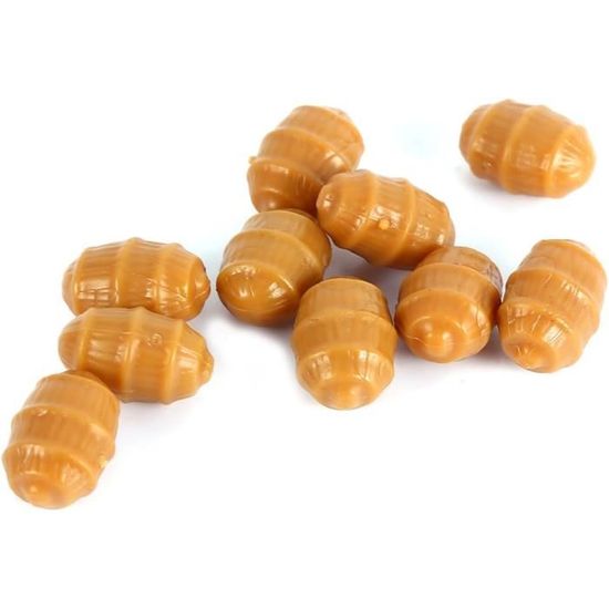 Antilog appâts de Noix de Tigre, pêche à la Carpe Souple Flottant Artificiel appâts de Noix de Tigre Pop Up Terminal Tackle Pellets(10PCS Antilog appâts de Noix de Tigre, pêche à la Carpe Souple Flottant Artificiel appâts de Noix de Tigre Pop Up Terminal Tackle Pellets(10PCS