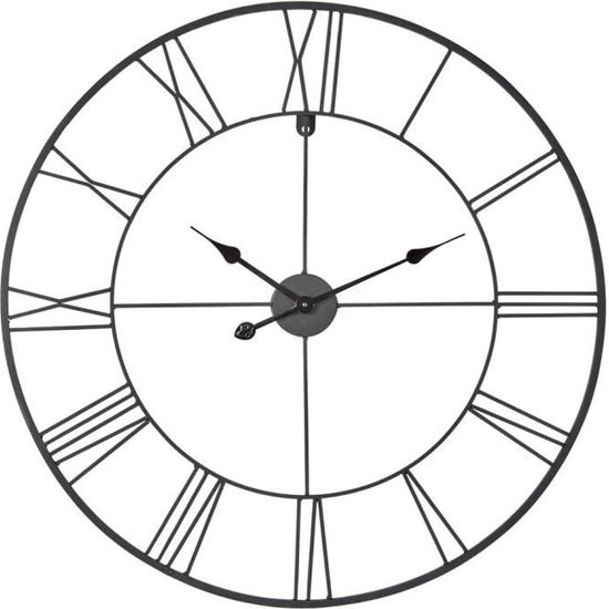 CEANOTHE Horloge Forge 80 cm