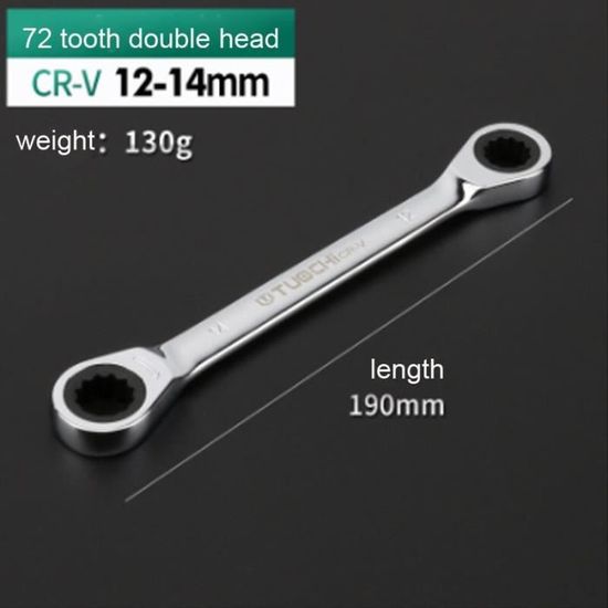Clé à Cliquet Porte-embouts ROOKS OK-01.0312 – Acier Chrome-vanadium