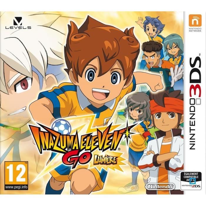 Nintendo Inazuma Eleven Go Lumière Jeu 3DS