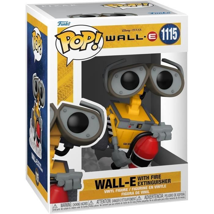 Figurine Pop! Wall e Wall e Avec Son Extincteur N° 1115 Funko - vue 2