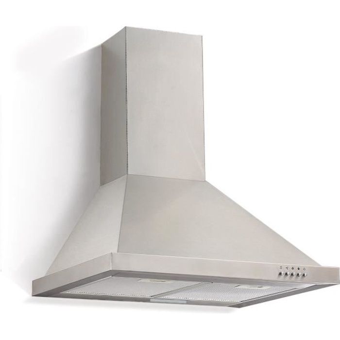 PKM 6090-2H hotte aspirante hotte cheminée en acier inoxydable Hotte murale Wandesse