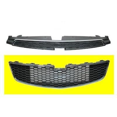 Grille Inférieure dans pare-choc, Avec bord chromé pour Chevrolet Cruze d'après 2009