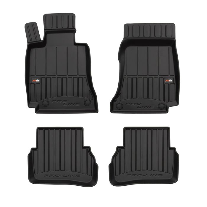 Tapis de Sol 3D ProLine FROGUM pour MERCEDES Classe C W205 2015- sur mesure en Caoutchouc Noir