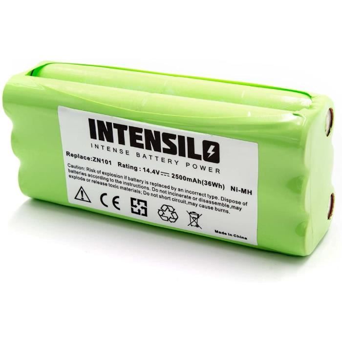 ASPIRATEUR BALAI INTENSILO NiMH batterie 2500mAh 144V pour robot aspirateur Home Cleaner robots Dirt Devil M610 M611 M612 Spider400