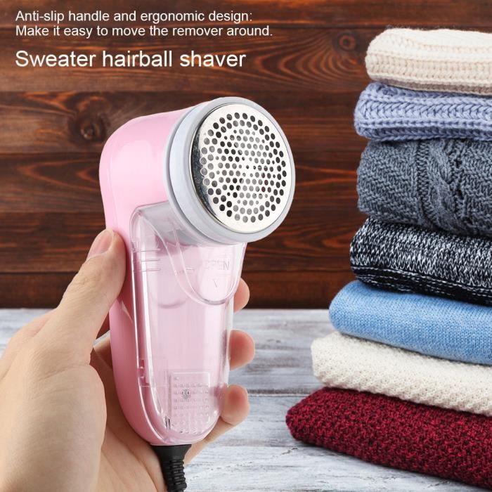 Garosa rasoir à charpie Tondeuse à pilules de pull portable rasoir électrique pour vêtements en tissu peluche