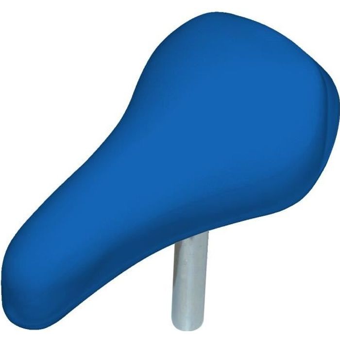 SELLE VELO ENFANT BLEU ASSISE MOUSSE CONFORT AVEC TIGE Ø22MM 140MM DRAISIENNE TROTTINETTE BMX