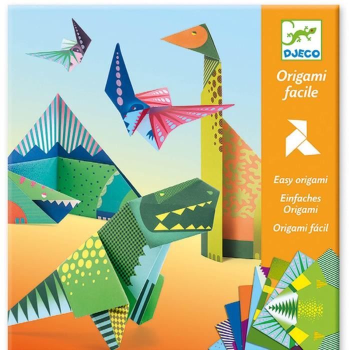 Origami : Dinosaures Coloris Unique