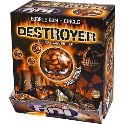 Fini Destroyer Gum, chewing-gum, 200 pièces
