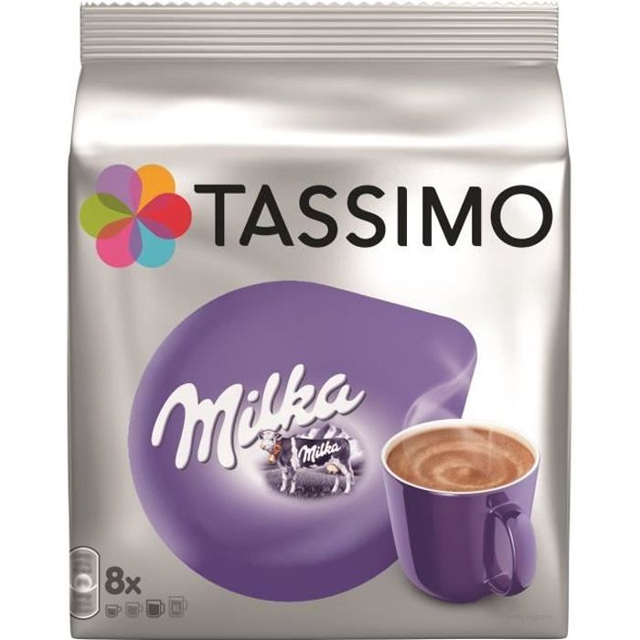 Tassimo Milka Chocolat en dosettes x8 -240g