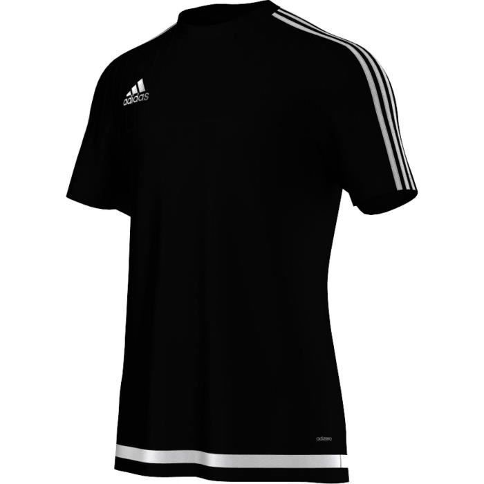 Maillot d'entraînement adidas Tiro15 Noir/blanc...