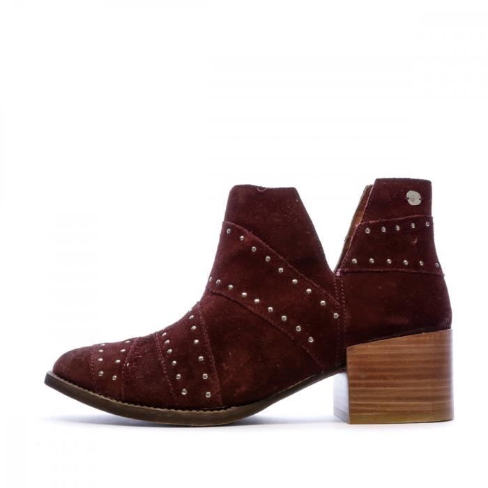 Bottines Bordeaux femme Roxy LEXIE