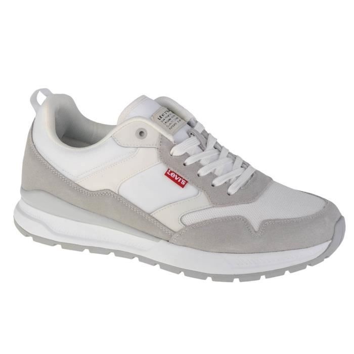 Baskets LEVI'S Oats Refresh Creme-Gris-Blanc - Homme/Adulte
