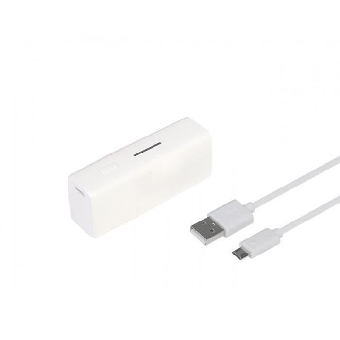 NeoXeo Power Bank 2400 mAh Blanc