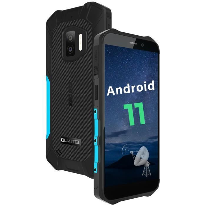 OUKITEL WP12 Téléphone Incassable Android 11 Smartphone Étanche 5.5\