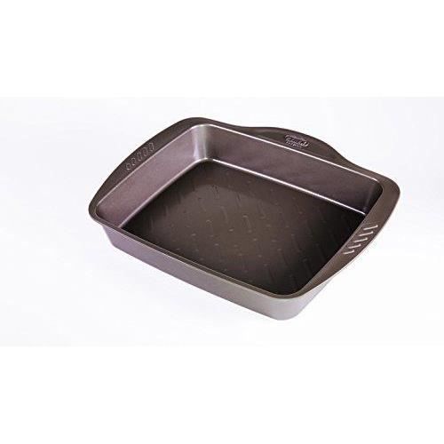 Pyrex - Asimetria - Plat à Four Rectangulaire en Métal Anti-Adhésif 35x27 cm